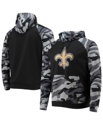 Men's Nike Black New Orleans Saints Sideline Athletic Arch Jersey  Performance Pullover Hoodie