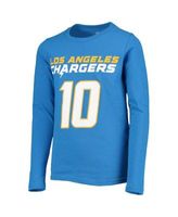 Kids Justin Herbert Los Angeles Chargers Nike Light Blue Jersey