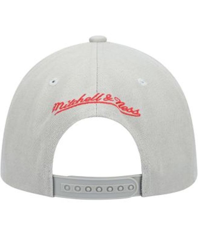 Men's Mitchell & Ness Gray Chicago Bulls Hardwood Classics 35th