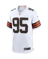 Nike Men's Myles Garrett Cleveland Browns Game Jersey - Macy's