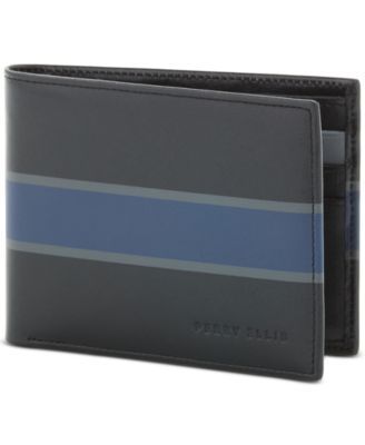 Men's Stripe Bifold Wallet
