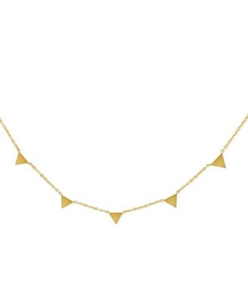 Triangle Edge Necklace Necklace