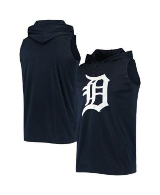 Profile Men's Navy Detroit Tigers Jersey Muscle Sleeveless Pullover Hoodie, Size: 2XLT, Blue