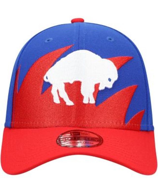 Buy Buffalo Bills New Era Throwback Logo Iced II 39THIRTY Flex Hat