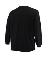 Men's Fanatics Branded Black Jacksonville Jaguars Big & Tall Thermal Long Sleeve T-Shirt