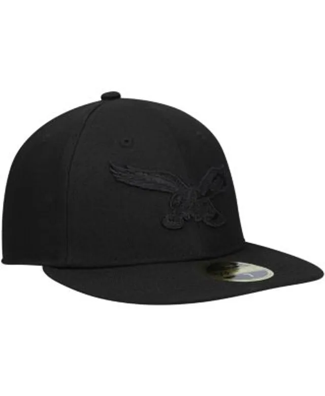  New Era Men's Eagles Heather Black Salute to Service