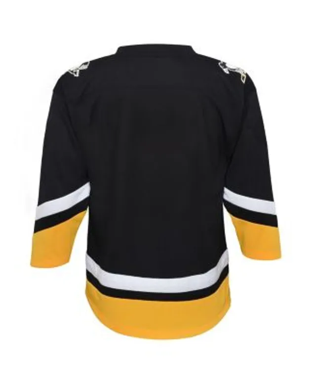 Evgeni Malkin Pittsburgh Penguins Youth NHL Black Replica Hockey Jersey