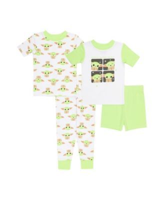 Baby Boys Mandalorian Pajama, 4 Piece Set