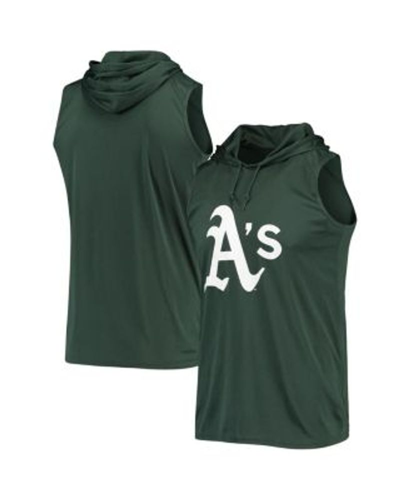 Majestic Men's Kelly Green Oakland Athletics Utility Pullover Hoodie