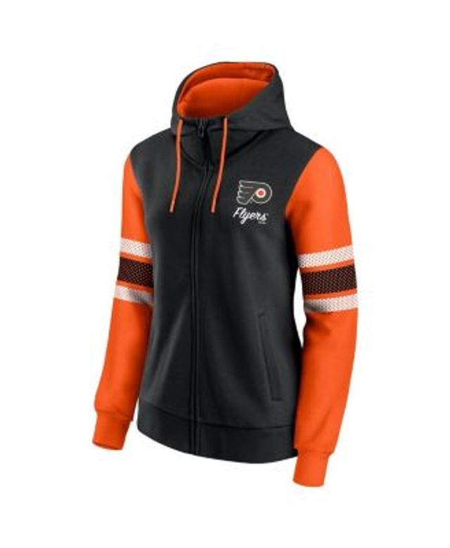 Men's Fanatics Branded Dave Schultz Orange Philadelphia Flyers Authentic Stack Retired Player Nickname & Number T-Shirt