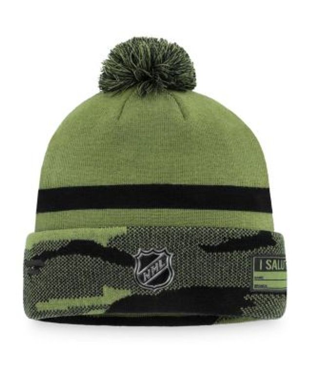 Men's Adidas Black Boston Bruins COLD.RDY Cuffed Knit Hat with Pom