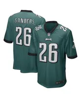 Youth Miles Sanders Midnight Green Philadelphia Eagles Replica Player Jersey