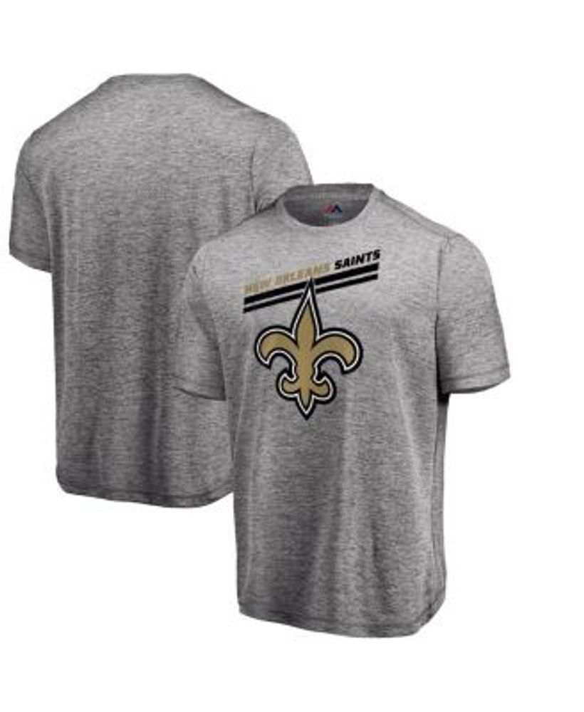 Majestic Men's Heather Gray New Orleans Saints Showtime Pro Grade