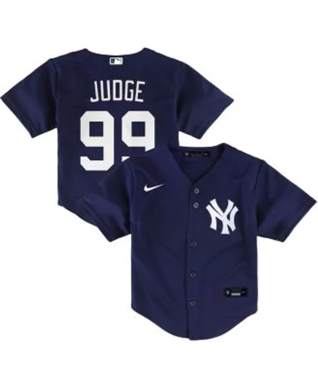 Nike Youth Boys and Girls Aaron Judge Gray New York Yankees Road Replica  Player Jersey