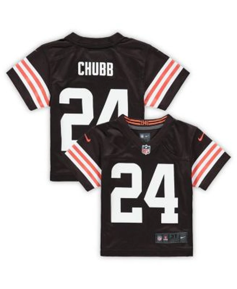 Nike Boys and Girls Toddler Nick Chubb Brown Cleveland Browns Game Jersey