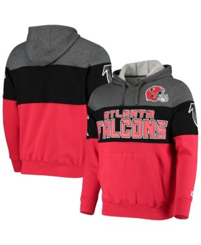 Houston Texans Starter Extreme Fireballer Pullover Hoodie - Heathered  Gray/Navy