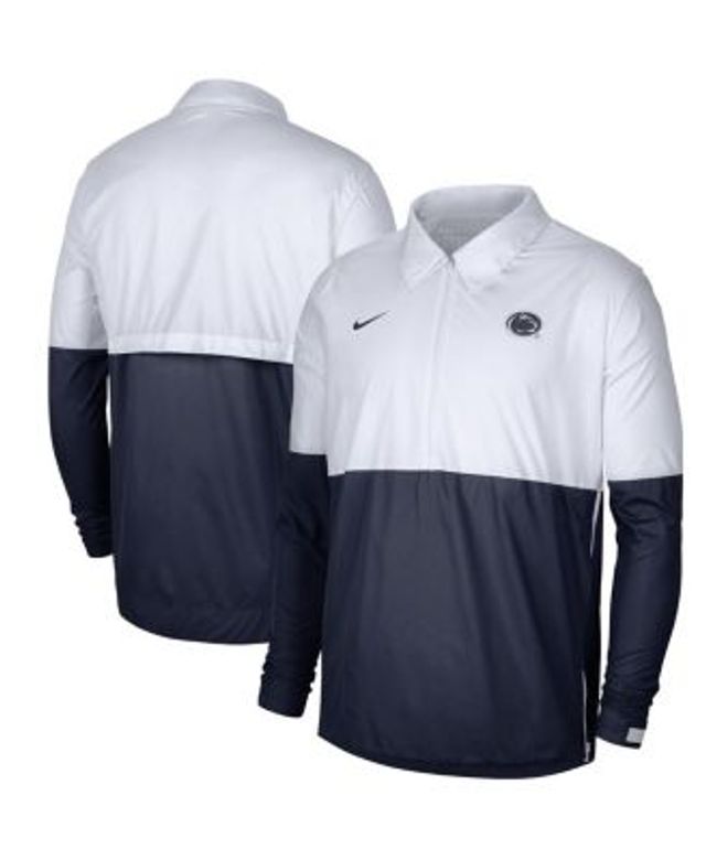 Nike Men's Nike Anthracite/Navy Dallas Cowboys Sideline Coach Half-Zip  Jacket