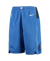 Dallas Mavericks Nike Youth 2020/21 City Edition Swingman Shorts - White