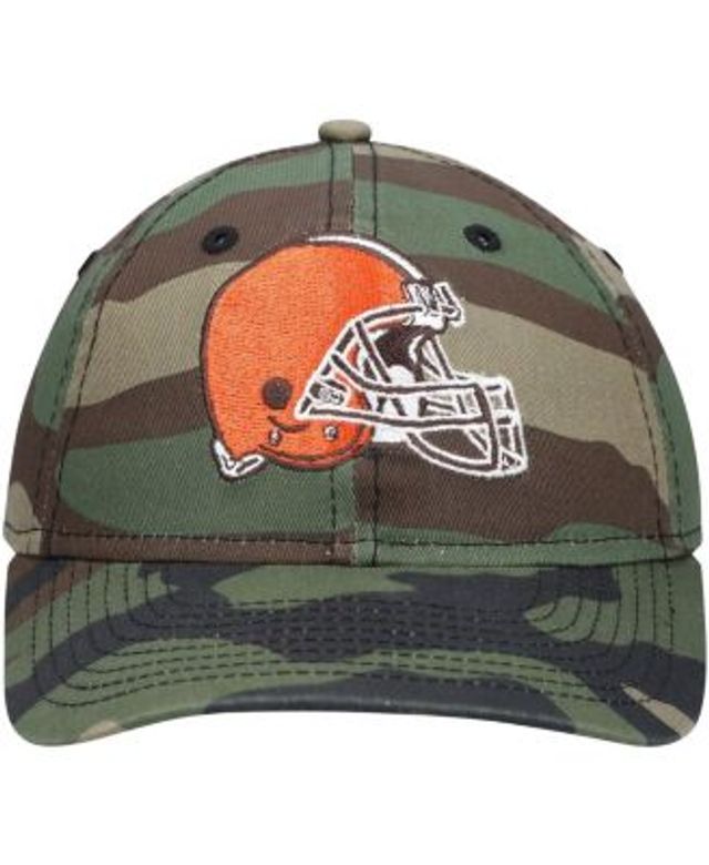 New Era Men's Black-Camouflage Cleveland Browns 2021 Salute To