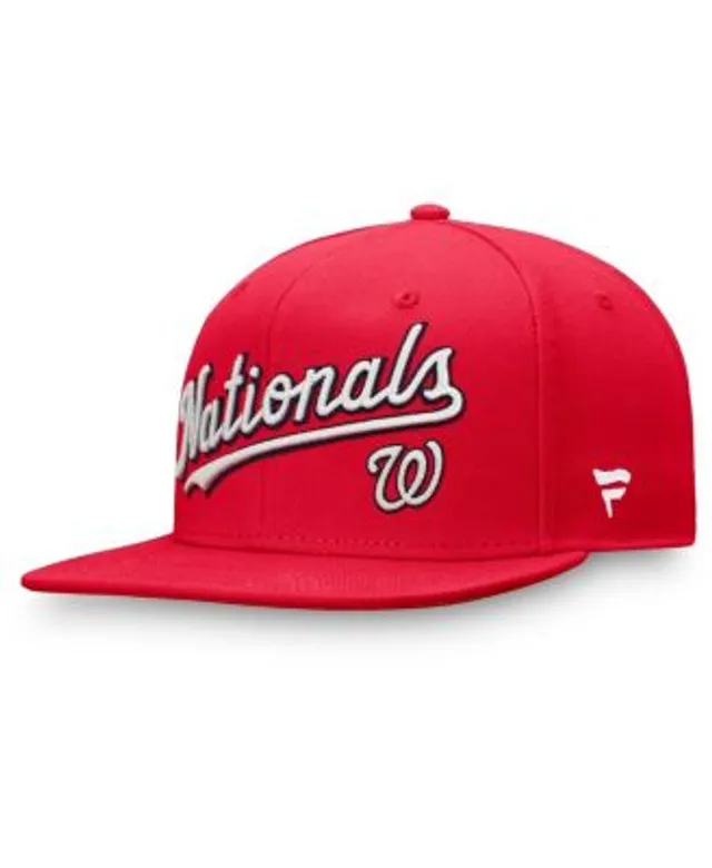 Men's New Era Red Washington Nationals 2022 Clubhouse Alternate Logo Low Profile 59FIFTY Fitted Hat