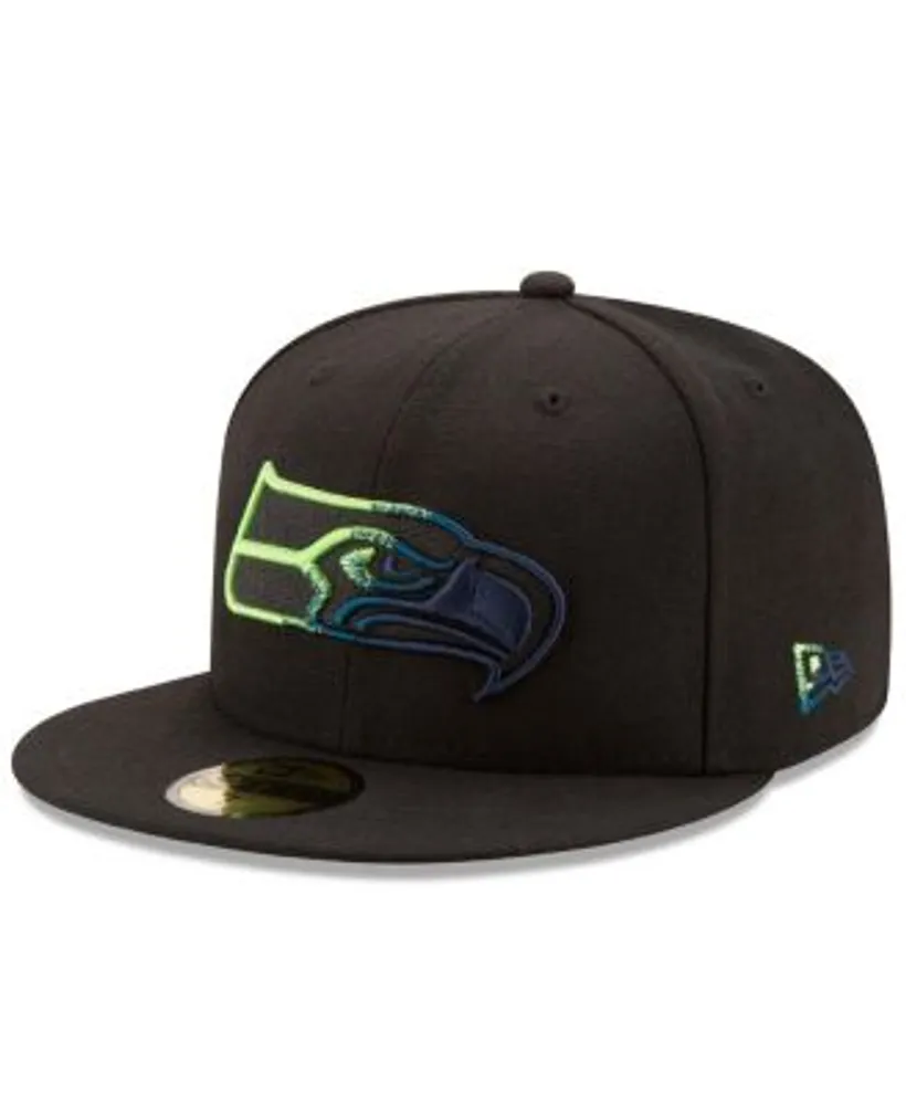 Men's New Era Black Miami Dolphins Color Dim 59FIFTY Fitted Hat