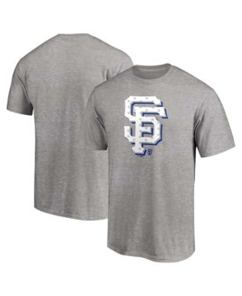 Men's San Francisco Giants Fanatics Branded Navy Red White and Team Logo T- Shirt