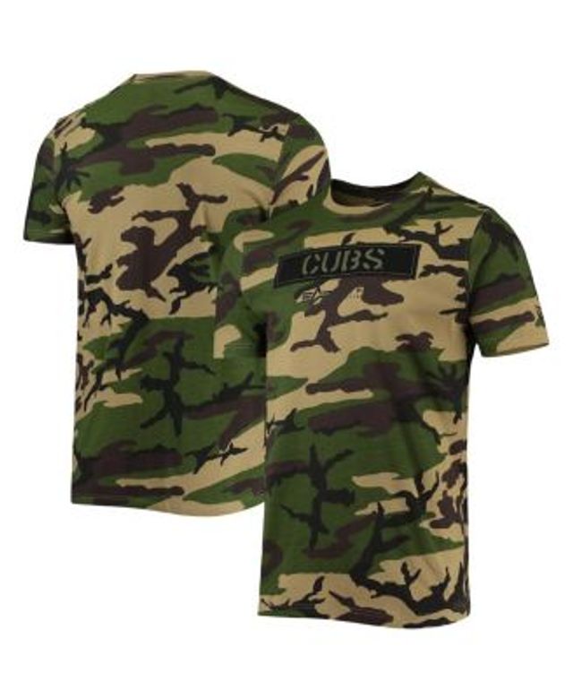 Men's Nike Black Milwaukee Brewers Team Camo Logo T-Shirt