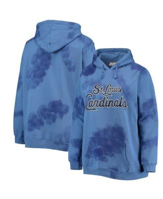 Profile Women's Royal St. Louis Blues Plus Lace-Up Pullover Hoodie