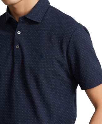 Men's Custom Slim Fit Jacquard Polo Shirt