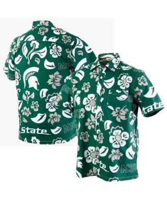 Michigan State Spartans Colosseum Free Spirited Mesh Button-Up Baseball  Jersey - White