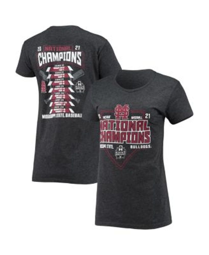 Men's Blue 84 Black Oklahoma Sooners 2022 NCAA Softball Women's College  World Series Champions Schedule T-Shirt