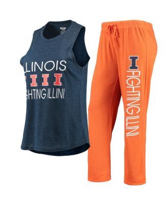 Detroit Tigers Concepts Sport Women's Meter Muscle Tank Top & Pants Sleep  Set - Orange/Navy