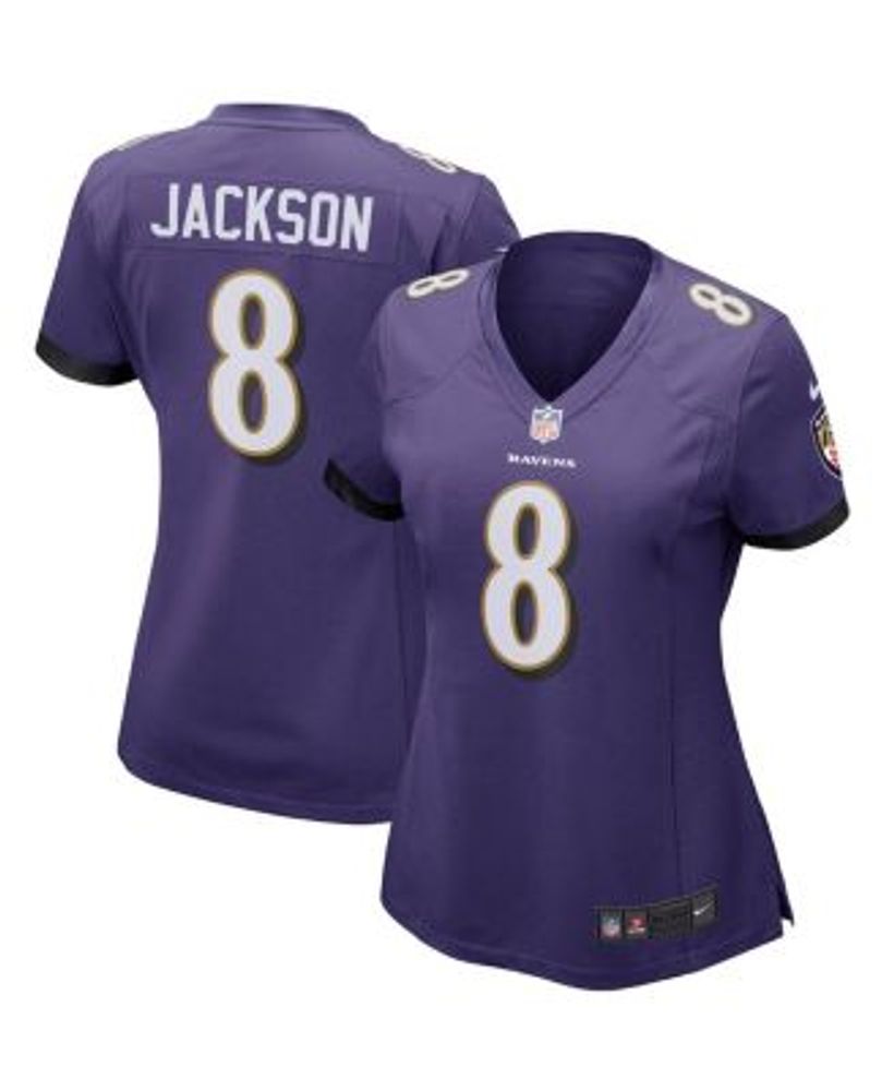 Women's Nike Lamar Jackson White Baltimore Ravens Game Jersey