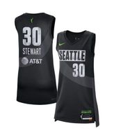 Youth Nike Breanna Stewart Black New York Liberty 2023 Rebel Edition  Victory Player Jersey