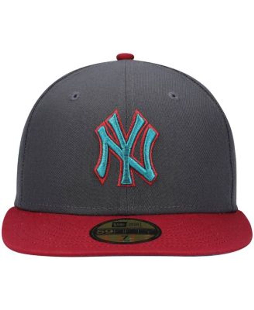 Men's New Era White/Royal York Yankees 1999 World Series Cherry Lolli 59FIFTY Fitted Hat