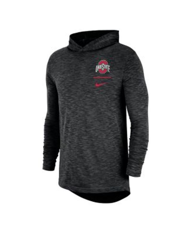 Ohio State Buckeyes Champion Stack Logo Baseball Long Sleeve T-Shirt -  Scarlet