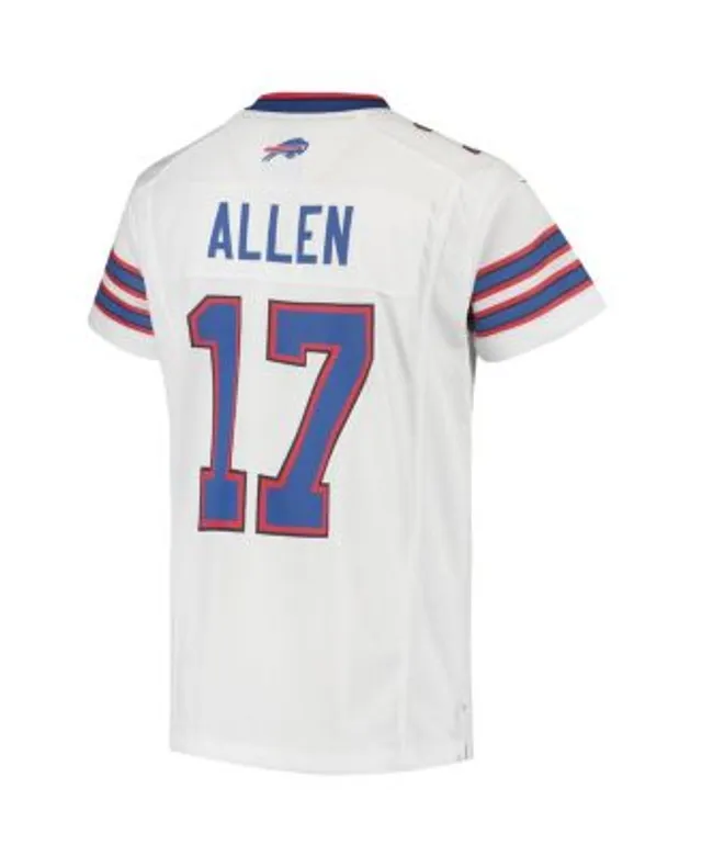 Youth Nike Josh Allen Gray Buffalo Bills Atmosphere Game Jersey Size: Small