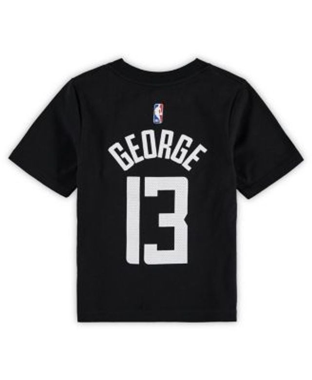 Nike Preschool Girls and Boys Kawhi Leonard Royal La Clippers Team Name Number T-Shirt - Royal