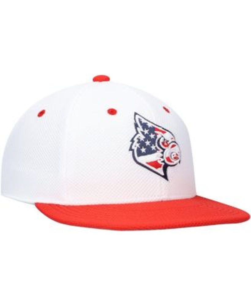 Adidas Louisville Cardinals Mens Red Baseball On-Field Fitted Hat