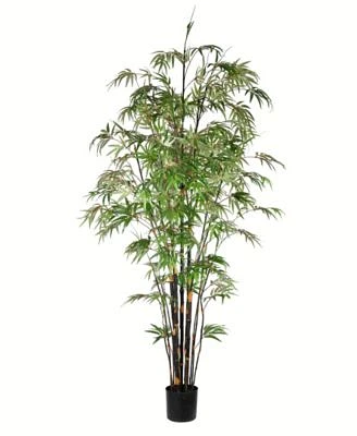 8' Artificial Potted Japanese Bamboo Tree