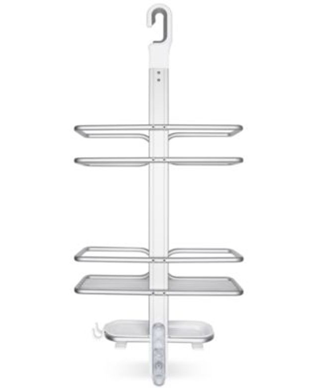 Sharper Image SpaStudio Tension-Pole 4-Tier Shower Caddy - Macy's