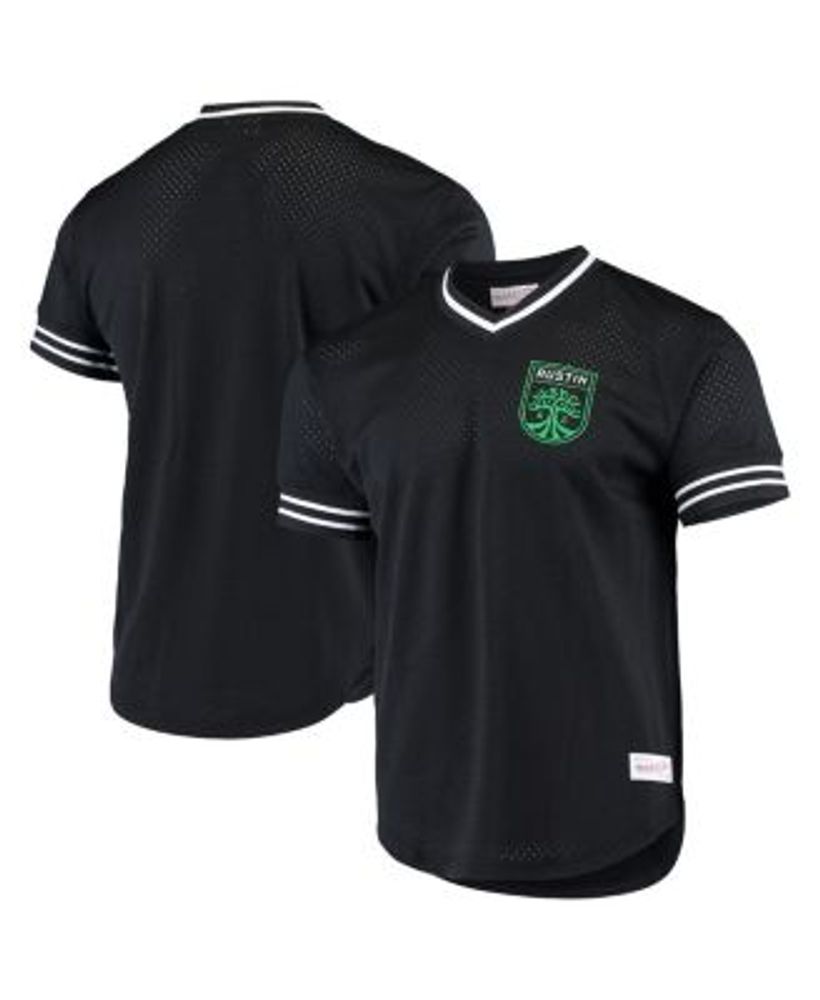 Lids Portland Timbers Mitchell & Ness Mesh V-Neck T-Shirt - Green