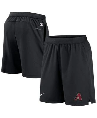 Men's Black Arizona Diamondbacks Authentic Collection Flex Vent Max Performance Shorts