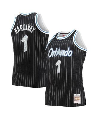 Men's Mitchell & Ness Penny Hardaway Blue Orlando Magic 1994/95 Galaxy Swingman Jersey Size: Large