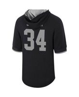 Men's Mitchell & Ness Emmitt Smith Navy Dallas Cowboys Retired Player Mesh  Name & Number Hoodie T-Shirt