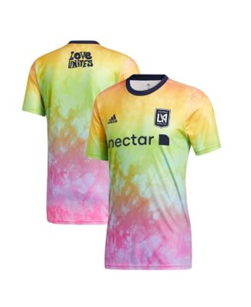 Men's adidas Pink LAFC 2021 Goalkeeper Long Sleeve Jersey