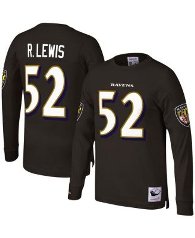 Mitchell & Ness Men's Ray Lewis Baltimore Ravens Replica Throwback