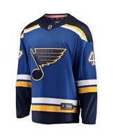 Fanatics Branded Women's Plus Size Jordan Binnington Royal St. Louis Blues Home Premier Breakaway Player Jersey - Blue