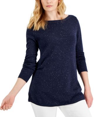 Karen Scott Women's Ballet-Neck Tunic 