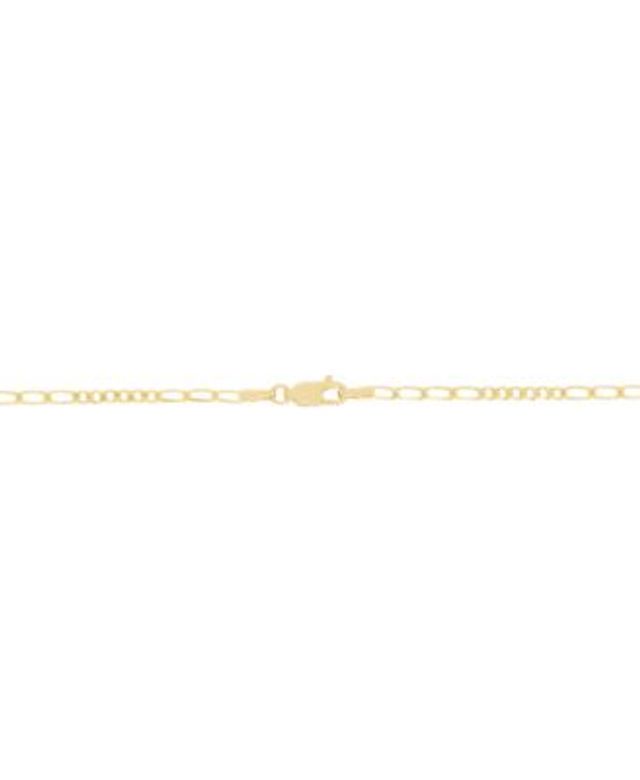 Italian Gold 22 Beveled Marine Link Chain Necklace (7-1/5mm) in 10K Gold - Yellow Gold